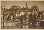 Drittes Reich Deutschland AK Postkarte, 2. Weltkrieg, Propaganda Ansichtskarte, Ganzsache, Marburg a.d. Lahn, WHW, Das schöne Deutschland 16 -