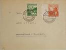 Drittes Reich Deutschland Briefumschlag, 2. Weltkrieg St. Blasien (Schwarzwald) WHW 5+3 Pfennig, 8+4 Pfennig -