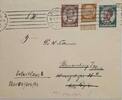 Drittes Reich Deutschland Briefumschlag, 2. Weltkrieg Hannover, 1884-1934 Kolonialgedenkjahr 3 und 6 Pfennig -