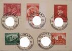 Drittes Reich Deutschland AK Postkarte, 2. Weltkrieg, Propaganda Ansichtskarte, Berlin NW7 Geburtstag des Führers -