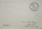 Drittes Reich Deutschland Briefumschlag, 2. Weltkrieg Postsache, Berlin NW40 Werbeschau KDF. Betriebssamlergruppe AEG -
