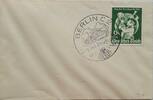 Drittes Reich Deutschland Briefumschlag, 2. Weltkrieg Berlin C2, Tag der Briefmarke -