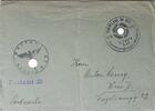 Drittes Reich Deutschland Briefumschlag, 2. Weltkrieg Postsache, Postamt Berlin N20, 5 Jahre KdF.-Sammlergruppe Wedding -
