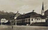 Österreich, Drittes Reich Deutschland AK Propaganda 2. Weltkrieg Ansichtskarte, Postkarte, Hofgastein Wandelhalle Thermal Bad Stempel -