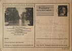 Österreich, Drittes Reich Deutschland AK Ganzsache Propaganda 2. Weltkrieg Ansichtskarte, Postkarte, Wien, Lernt Deutschalnd kennen Bad Vöslau Niederdonau -