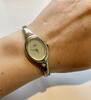 Quarts Uhr Silber Armreif 925er Sterling Silber Silberschmuck -