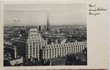 Österreich, Drittes Reich Deutschland AK Ansichtskarte Propaganda 2. Weltkrieg Postkarte, Der Führer in Wien, Das neue Hochhaus Herrengasse -