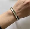 Silberarmreif 925er Sterling Silber Silberschmuck -