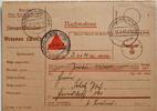 Österreich, Drittes Reich Deutschland Nachnamepostkarte Propaganda 2. Weltkrieg Braunau Heuscheuer, Finanzamt, Finanzkasse -