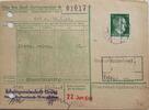 Österreich, Drittes Reich Deutschland AK Postkarte Propaganda 2. Weltkrieg Eisen- bzw. Metall-Übertragungsschein, Arbeitsgemeinschaft Liesing, Wien -