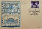Drittes Reich Deutschland AK Ansichtskarte Propaganda 2. Weltkrieg Postkarte, Einheitorganisation der deutschen Sammler Tag der Briefmarke Wien -
