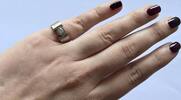 Silberring 925er Sterling Silber Silberschmuck -