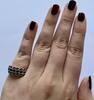 Silberring 925er Sterling Silber Silberschmuck -