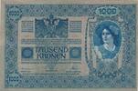 Österreich 1000 Kronen ohne Stempel -