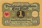 Deutsches Reich Deutschland, Weimarer Republik 1 Mark Beispiel Foto -
