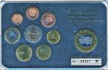 Slowenien Euro-Premiumsatz 1 Cent - 2 Euro im Privat Folder, Medaille -