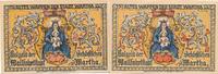 Wartha 25 Pfennig Notgeldscheine der Schlesischen Wallfahrtstadt -