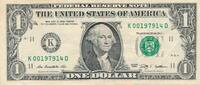 USA - Vereinigte Staaten v. Amerika 1 Dollar -