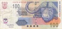 Südafrika 100 Rand (2005) Geldschein III 10,00 EUR Differenzbesteuert nach §25a UStG zzgl. 3,00 EUR Versand