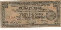 10 Pesos 1942 Philippinen Banknote III