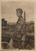 Deutschland, Drittes Reich, 2. Weltkrieg AK Ansichtskarte, Postkarte, Propaganda Metz, Unsere Arbeitsmänner im Kriegseinsatz, Arbeitsmann, Portrait -