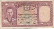 10 Afghanis 1939 SH 1318 Afghanistan Banknote III