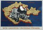 Deutschland, Drittes Reich, 2. Weltkrieg AK Ansichtskarte, Ganzsache, Propaganda Postkarte, Wir Danken Unserm Führer -