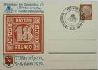 Deutschland, Drittes Reich, 2. Weltkrieg AK Ansichtskarte, Ganzsache, Propaganda Postkarte 4. Reichsbundestag der Philatelisten, München 1939 -