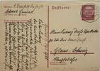 Deutschland, Drittes Reich, 2. Weltkrieg AK Ansichtskarte, Ganzsache, Propaganda Postkarte von Gmünd(Schwäbisch) nach Glarus-Schweiz -