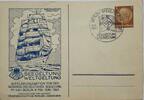 Deutschland, Drittes Reich, 2. Weltkrieg AK Ansichtskarte, Ganzsache, Propaganda Postkarte Seegeltung im Gau Berlin 1941 Weltgeltung, Berlin-Steglitz -