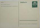 Deutschland, Drittes Reich, 2. Weltkrieg AK Ansichtskarte, Ganzsache, Postkarte Elsass 6 Pfg -