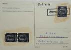 Deutschland, Drittes Reich, 2. Weltkrieg AK Ansichtskarte Postkarte nach Riesa Sachsen -