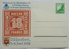 Deutschland, Drittes Reich, 2. Weltkrieg AK Ansichtskarte, Ganzsache, Propaganda Postkarte 4. Reichsbundestag der Philatelisten, München 1939 -