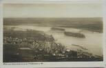 Deutschland, Drittes Reich, 2. Weltkrieg AK Ansichtskarte, Postkarte Blick vom Nationaldenkmal auf dem Niederwald Rüdesheim a. Rhien -