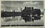 Deutschland, Drittes Reich, 2. Weltkrieg AK Ansichtskarte, Postkarte von Bielefeld nach Iserlohn, Oetkerhalle Bürgerpark, Ohne Zeitung lebt man auf.. -