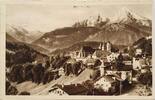 Deutschland, Drittes Reich, 2. Weltkrieg AK Ansichtskarte, Postkarte von Königssee nach Preding, Berchtesgaden mit Watzmann -
