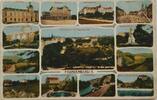 Deutschland, Drittes Reich, 2. Weltkrieg AK Ansichtskarte, Postkarte Frankenberg, Lützeltal, Siegesdenkmal, Lichtenwalde, Sachsenburg, Harrasfelsen -