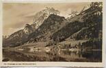 Deutschland, Drittes Reich, 2. Weltkrieg AK Ansichtskarte, Postkarte Hintersee-Berchtesgaden nach Rottenburg, Der Hintersee mit den Mühlsturzhörnern -