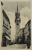Deutschland, Drittes Reich, Tschechien AK Ansichtskarte, Postkarte von Znaim nach Wien, Füttergasse, Rathausturm -