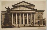 Deutschland, Drittes Reich, 2. Weltkireg AK Ansichtskarte, Postkarte von München nach Österreich, Nationaltheater -