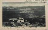 Deutschland, Drittes Reich, 2. Weltkrieg AK Ansichtskarte, Postkarte Regensburg, Arberschutzhäuser mit Blick auf Bayern, und Böhmisch Eisenstein -