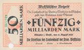 Münster 50 Milliarden Mark Direktion der Landesbank, gelocht -