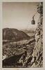 Deutschland, Drittes Reich, 2. Weltkrieg AK Ansichtskarte, Postkarte von Bad Reichenhall nach Wiesbaden, Predigtstuhlbahn 1600 m, Blick auf die Stadt -