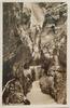 Deutschland, Drittes Reich, 2. Weltkrieg AK Ansichtskarte, Postkarte von Bad Kohlgrub nach Zwingenberg, Partnachklamm -