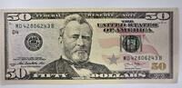 USA - Vereinigte Staaten v. Amerika $ 50 Dollars Banknote -