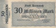 Kreuznach 30 Millionen Mark Notgeld der Stadt -
