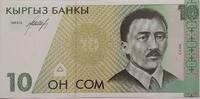 Kirgisistan 10 Som Banknote -