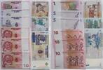 Kongo 1, 2*5, 3*10, 20, 50 Centimes, 1 Franc 9* Banknoten lot -