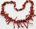 Korallenschmuck Koralle Kette Astkorallen Collier, L: 47 cm -