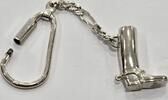 Silberschmuck 925er Silber Schlüsselanhänger Cowboy Stiefel -